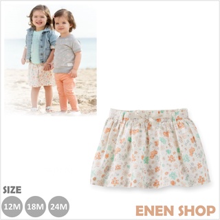 『Enen Shop』@Carters mini blues小碎花緞花短裙/小褲褲 #236A722｜12M *零碼出清