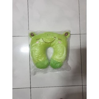 （全新）可愛青蛙造型頸枕