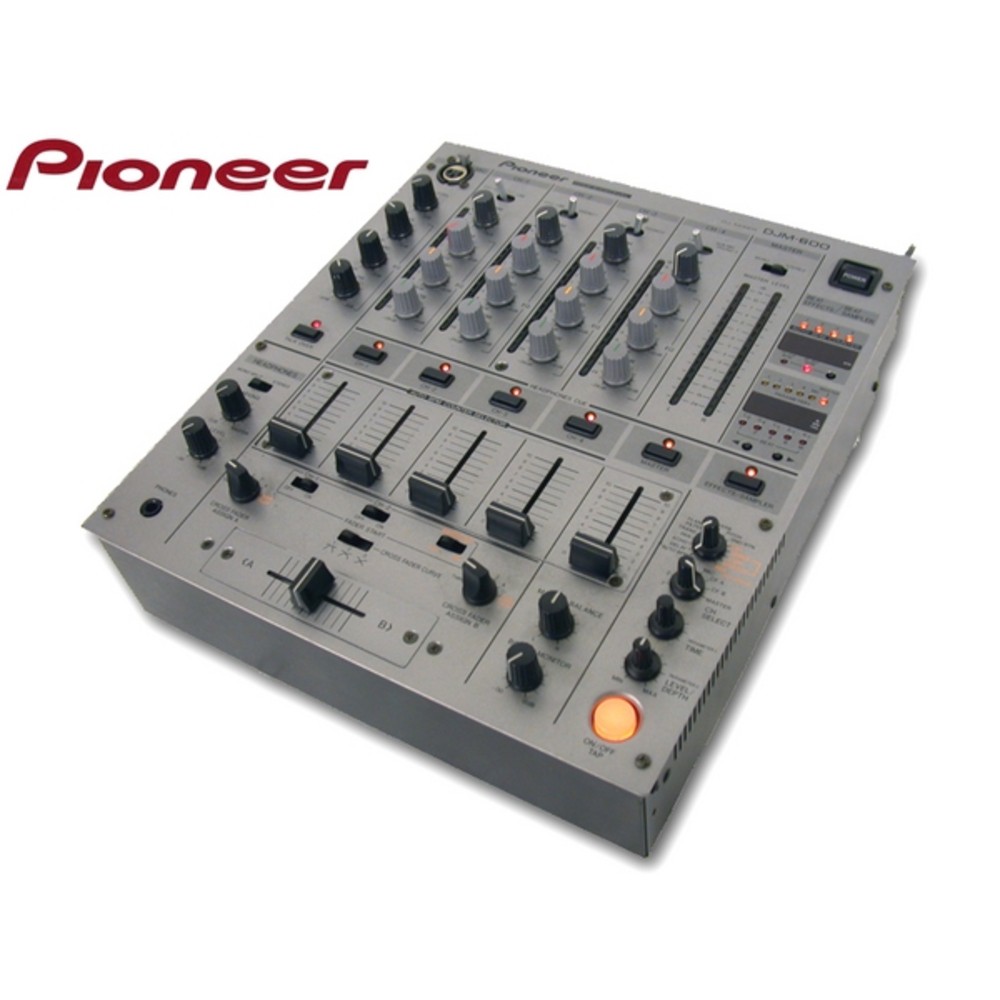〈二手出售，8成新〉Pioneer DJM-600 四軌DJ混音器