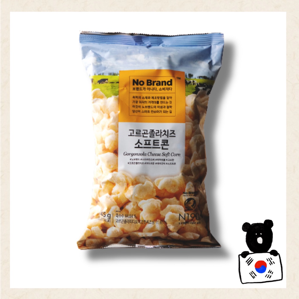 [No brand] 🧀戈爾貢佐拉奶酪 軟軟的爆米花🧀 Golzola Soft Corn 現貨 韓國果子/食品 便飯