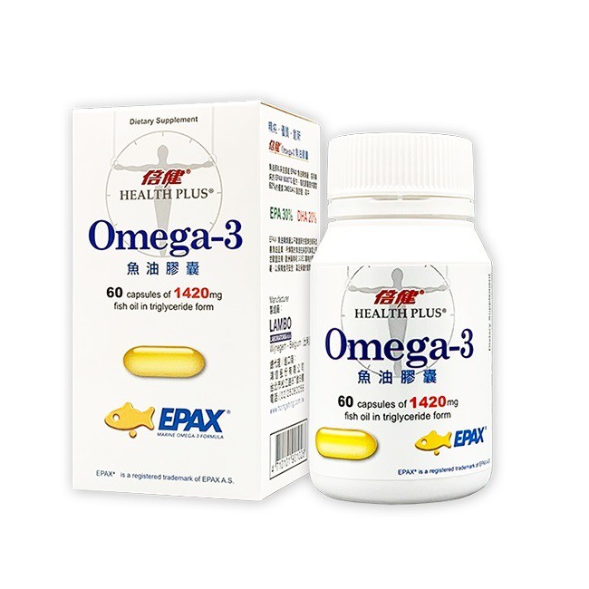 倍健Omega-3天然高濃縮魚油膠囊60粒