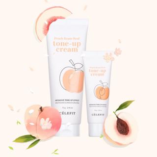 油肌大救星 搬運工 Celefit 素顏霜蜜桃膚提亮素顏霜油肌大蜜糖韓國妝前乳隔離霜隔離乳粉底液底妝