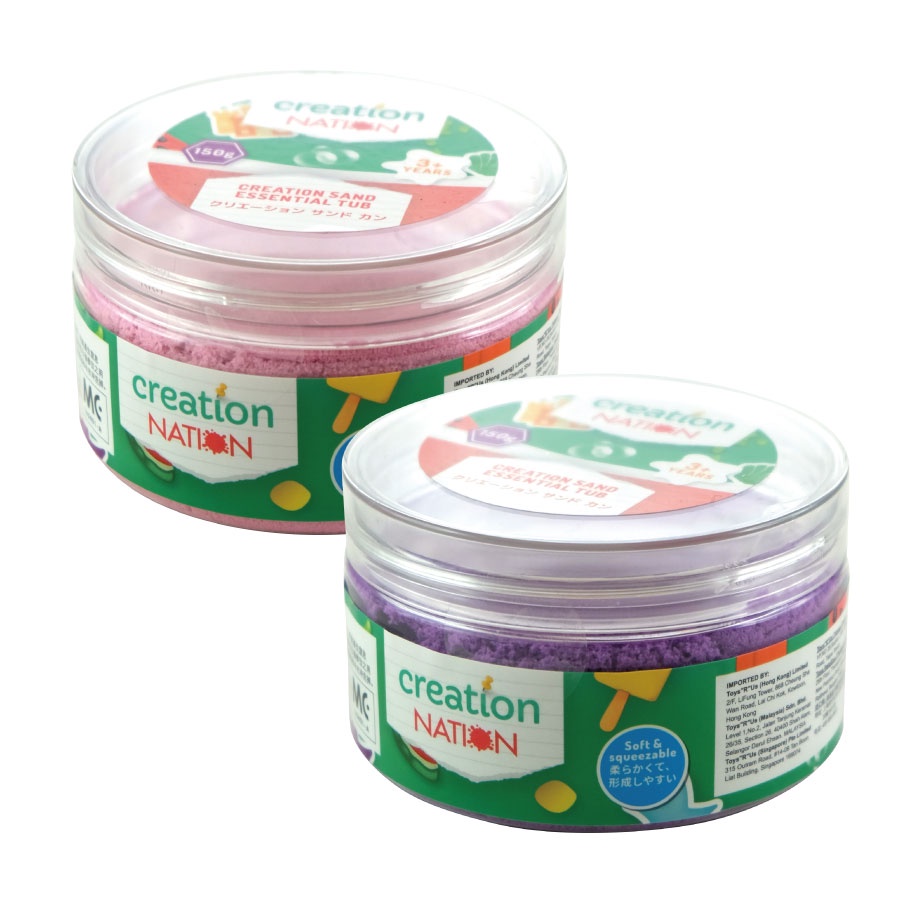 Creation Nation 動力沙150G - 紫色 / 粉紅色 - 隨機發貨 ToysRUs玩具反斗城