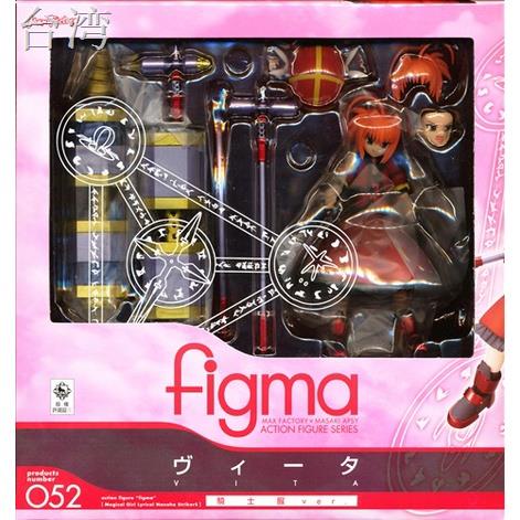 ✾二手《日版》 Max Factory figma 052 魔法少女奈葉 StrikerS 維塔 騎士服ver 可動 公