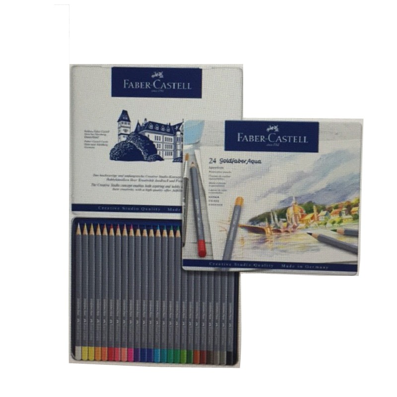 Faber Castell Goldfaber 水性色鉛筆 24色 W124964