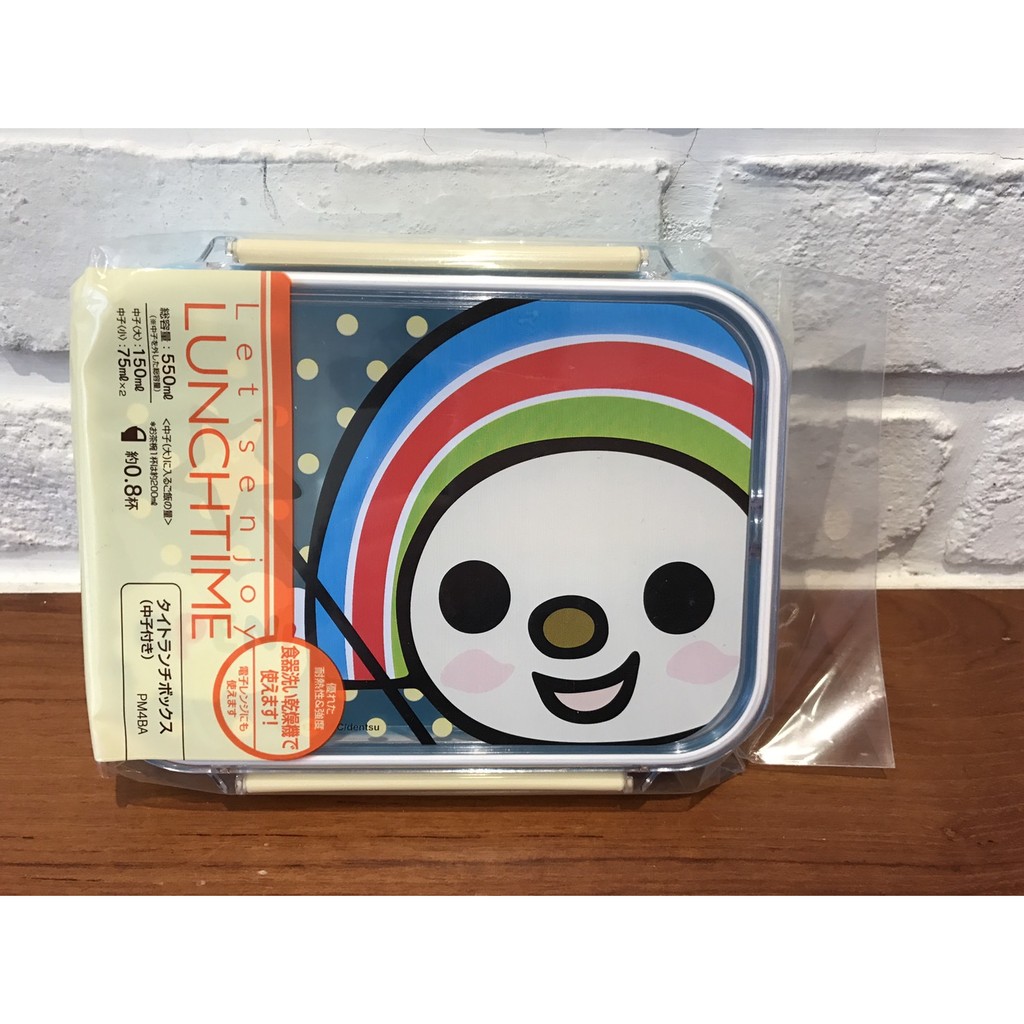 《全新現貨》原價390洗烘碗機+微波爐可👍日本製 OPEN將㊣歡樂點點野餐便當盒(嬰兒/兒童) (550ml) 餐盒