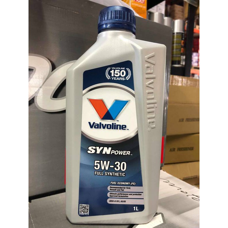 『油工廠』Valvoline SynPower FE 5w30 全合成長效機油 福特 913D A5/B5 5w-30 | 蝦皮購物