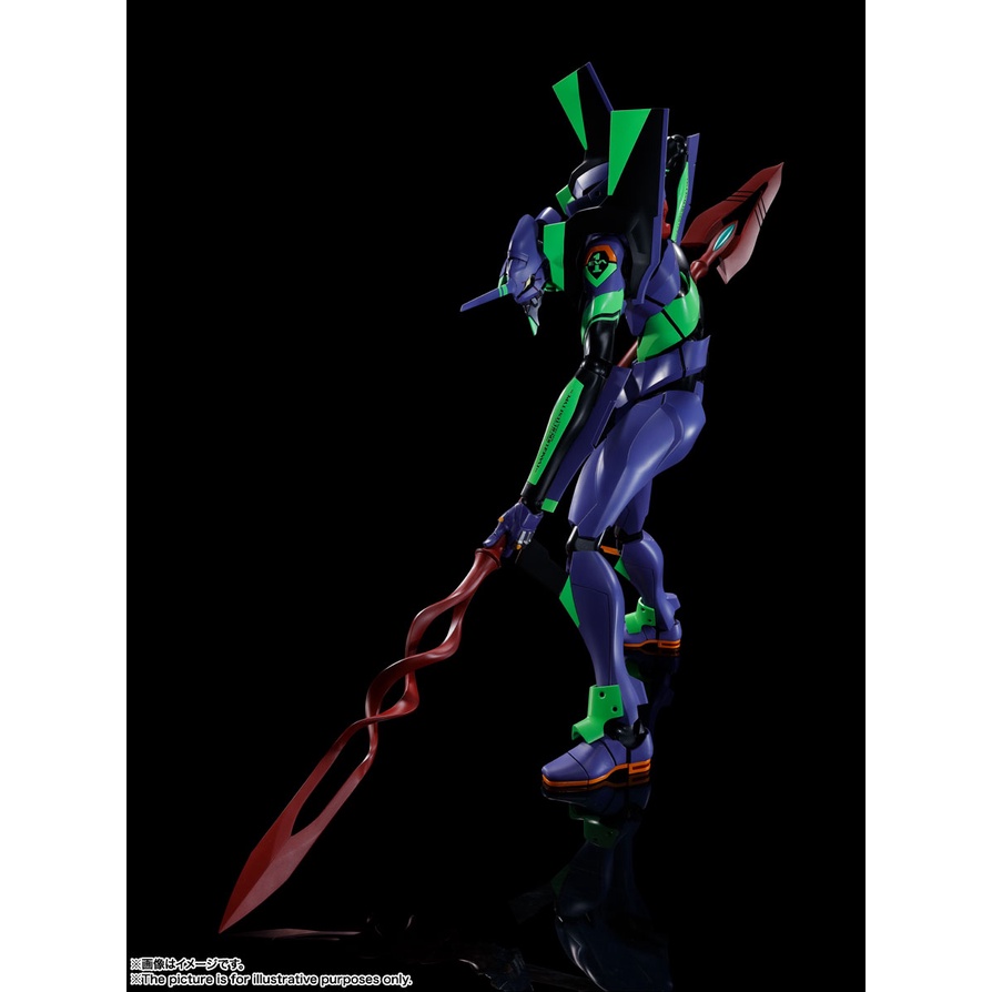 BANDAI DYNACTION 新世紀福音戰士 EVA 泛用人型決戰兵器 人造人 初號機+卡西烏斯之槍 新色彩版 東海