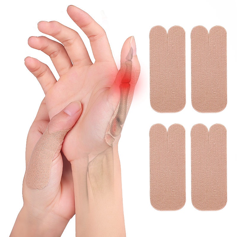 1 / 5Pcs 運動防扭傷透氣拇指保護器 / 腱鞘炎關節炎手腕肌腱包裹補丁