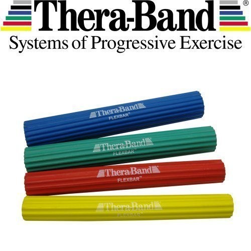 (公司貨含稅開發票) Thera-Band® FlexBar  阻力訓練/握力棒-上肢扭力,肌力訓練,網球肘,高爾夫球肘