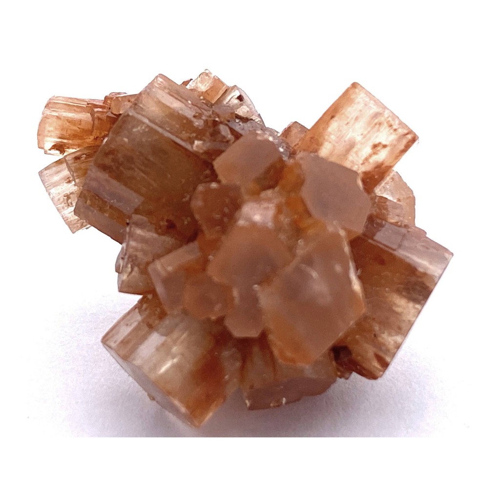 ***原礦屋*** 海葵狀晶體！A級摩洛哥紅色完整球狀霰石原礦8.87g！