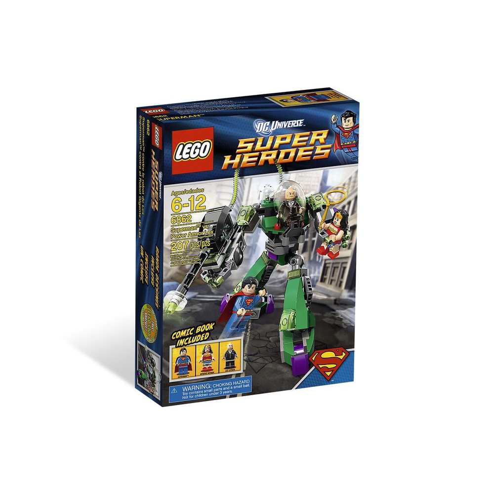 【積木樂園】樂高 LEGO 6862 超級英雄系列 超人VS機甲雷克