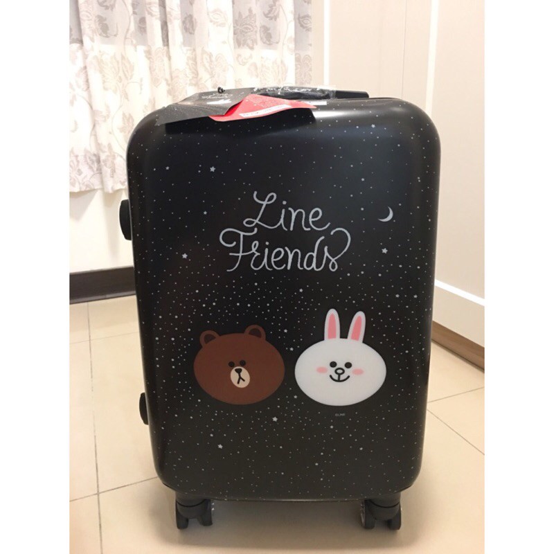 全新現貨 Line Friends 熊大兔兔星空限定版20吋行李箱 登機箱