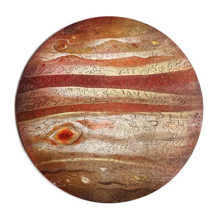 海裡魚210pcs木質拼圖 木星 Jupiter
