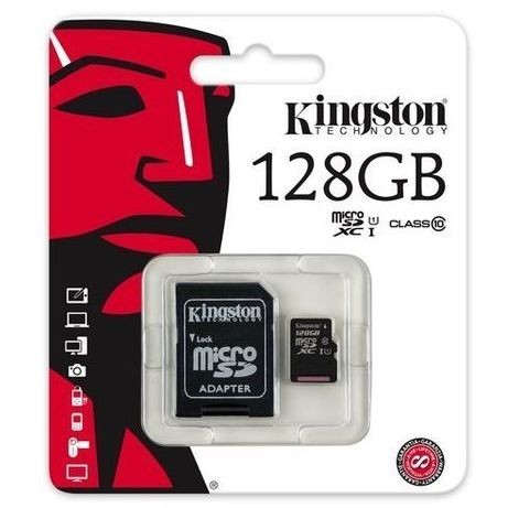 金士頓 Kingston 128G MicorSD記憶卡【極限專賣】