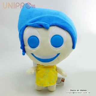 腦筋急轉彎 Inside out 樂樂 JOY 站姿玩偶 絨毛娃娃 皮克斯 迪士尼正版授權