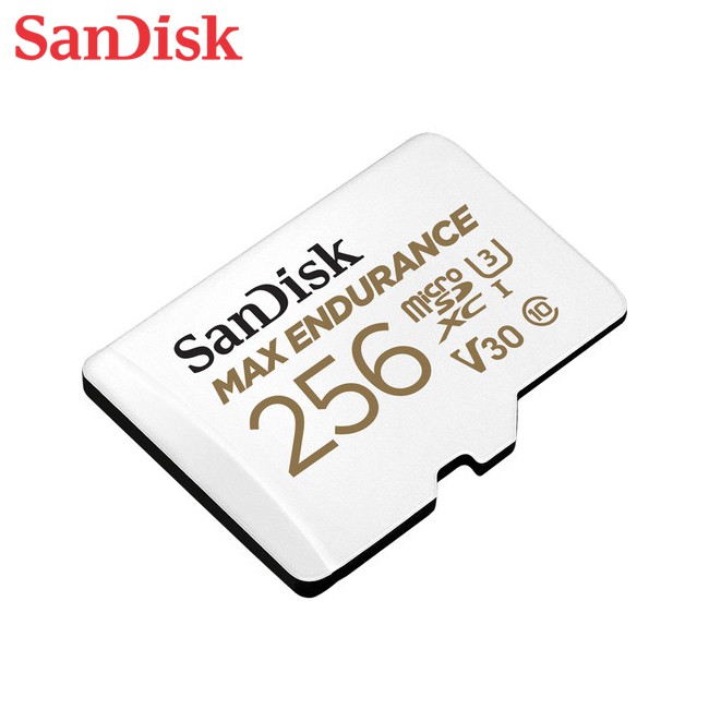 SanDisk 256G MAX ENDURANCE micro SDHC XC V30 U3 4K 監視器專用記憶卡