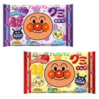 +爆買日本+ FUJIYA 日本不二家 麵包超人軟糖 葡萄/蘋果 6種不同造型 水果糖 QQ糖 造型軟糖 日本糖果