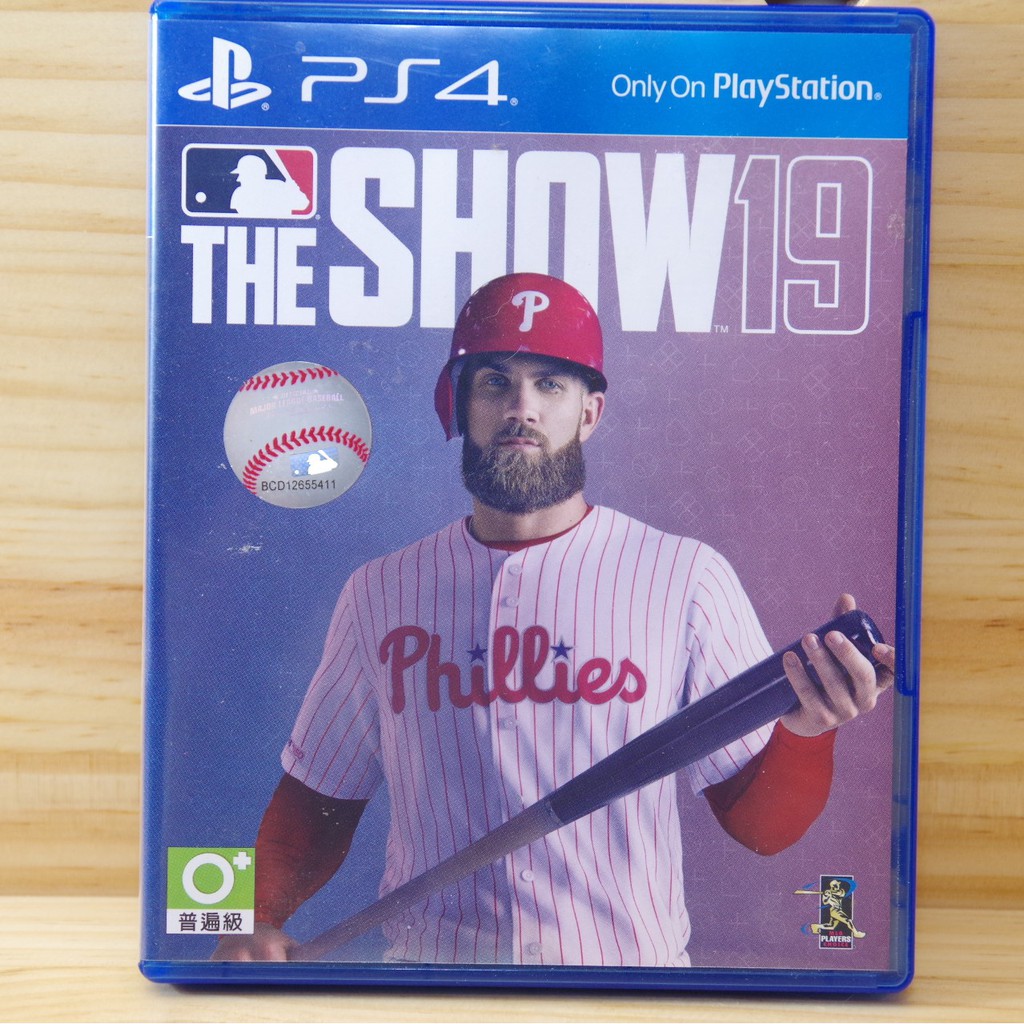 &lt;譜蕾兒電玩&gt;(二手)PS4 美國職棒大聯盟 19 英文版(序號未用) MLB The Show 19
