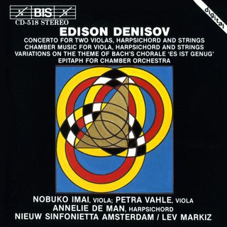 (BIS) 今井信子 尼索夫 中提琴 大鍵琴與弦樂的協奏曲 Imai Denisov Concertos CD0518