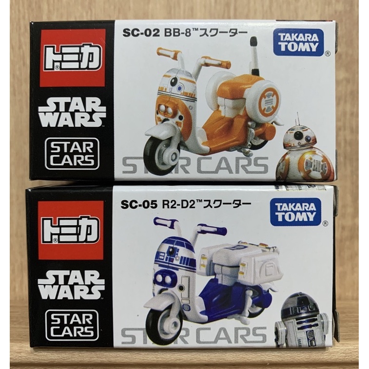《現貨》 TOMICA 多美小車 星際大戰 R2-D2+BB8 摩托車《出清特賣 任二件折20元》兒童小禮 值得收藏