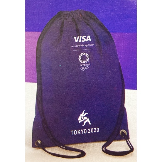 Visa 2020年東京奧運主題束口背包（限貨）