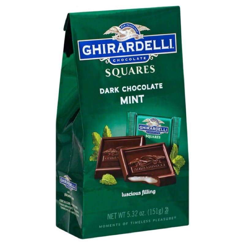 Ghirardelli 薄荷黑巧克力 現貨