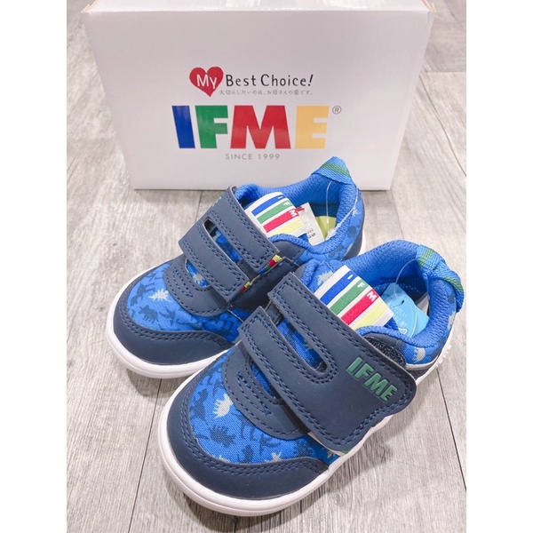 IFME-IF22-97SA2 現貨 小童 中童 兒童 慢跑鞋 運動鞋 休閒鞋 學步鞋 機能鞋 矯正鞋 恐龍圖案 輕量