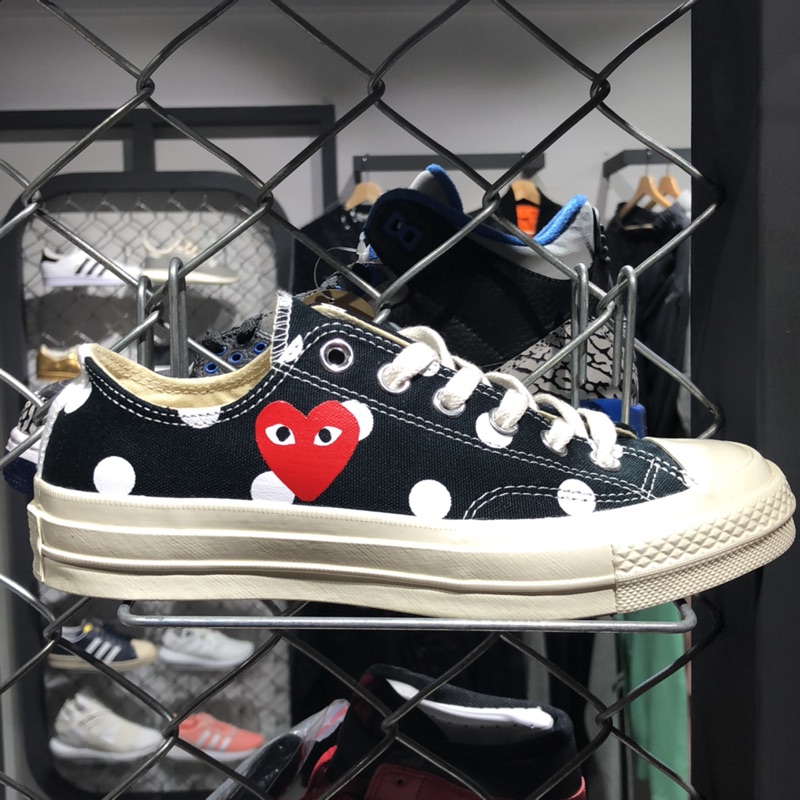 CDG Play Converse Chuck Taylor All Star 1970 川久保玲 低筒 點點 帆布鞋