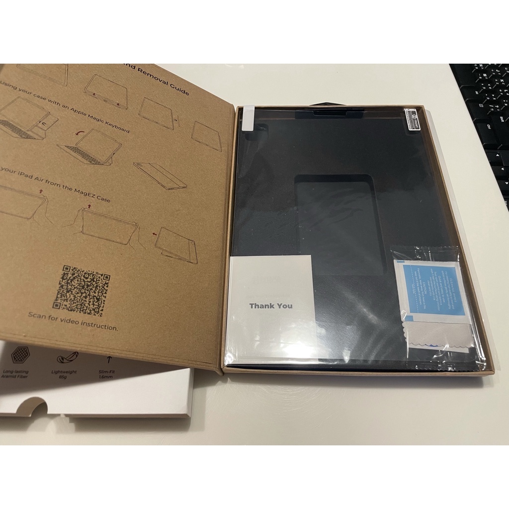 PITAKA｜MagEZ Case iPad Air 4 航太纖維磁吸 保護殼 二手廢品