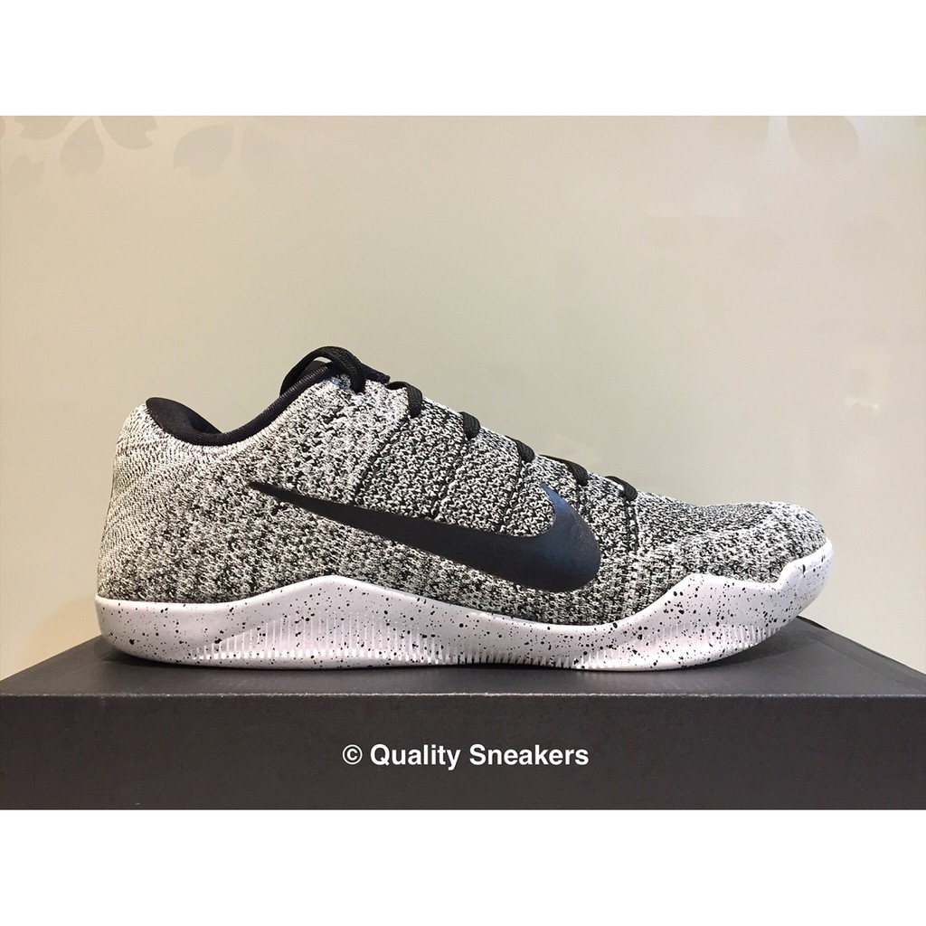 Quality Sneakers - Nike Kobe 11 Low Oreo 灰黑 雪花 潑墨 822675 100
