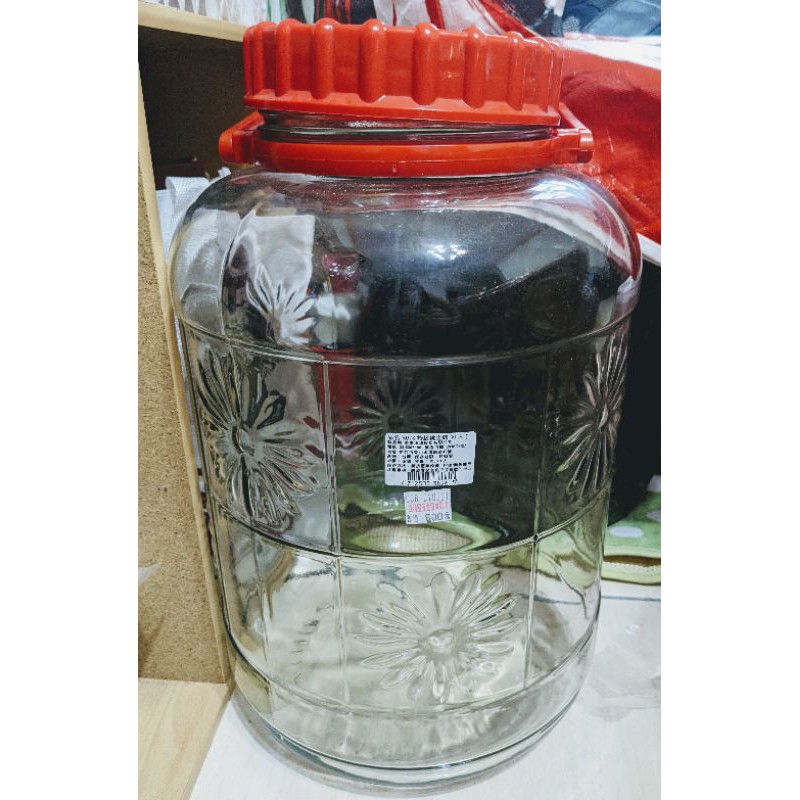 特級桃太郎/玻璃罐/玻璃瓶/酒甕/醃漬罐/大玻璃罐/大容量/玻璃密封罐
