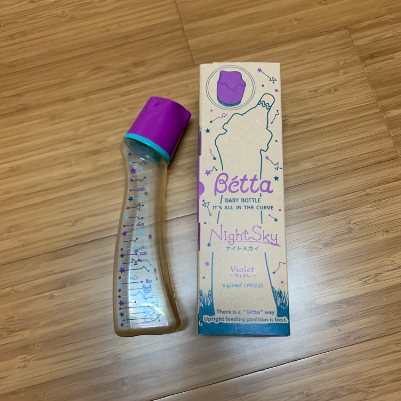 二手Dr.Betta日本製PPSU防脹氣奶瓶240ml Night Sky 星座奶瓶