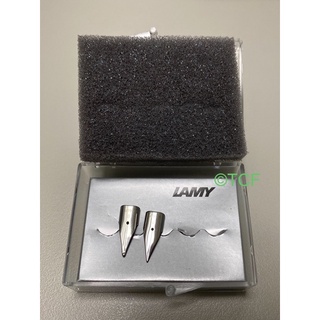 新尖到港! 德國製 凌美鋼筆 Lamy Z50 筆尖 平尖 藝術鋼筆尖 不鏽鋼銀色/鍍黑 EF/M/B/1.9mm筆尖