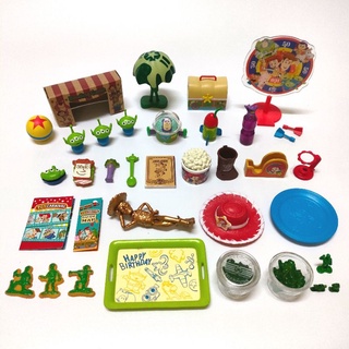 絕版 rement 玩具總動員 食玩 盒玩 公仔 迪士尼 皮克斯 巴斯 胡迪 翠絲 三眼怪 札克 火箭 小兵 爆米花桶