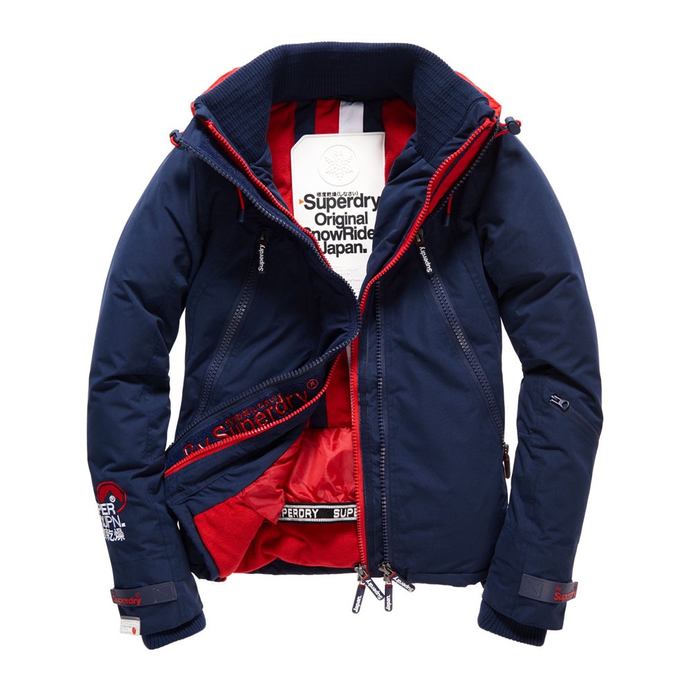 [旅人洋行]暢貨專區Superdry Snow Rider Jacket 極度乾燥 內抓絨雪衣