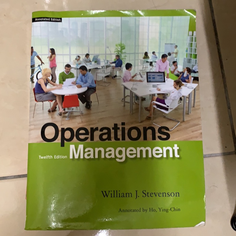 Operations Management 生產與作業管理 第12版 Stevenson