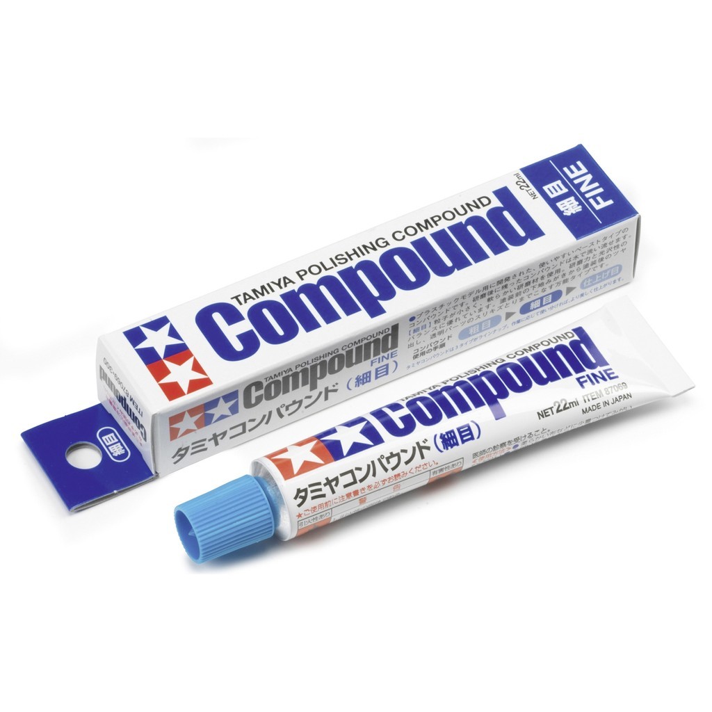 ◆弘德模型◆ 田宮 87069 細目 研磨劑 Compound Fine 研磨膏 拋光用 Tamiya