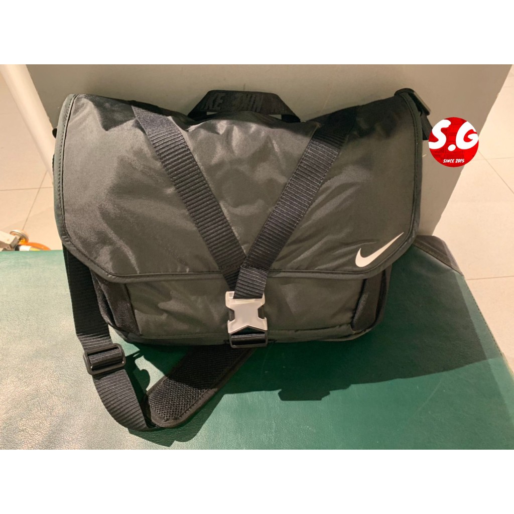 S.G NIKE NSW MESSENGER BAG 黑色 串標 大容量 單肩包 斜肩包 手提包 DB0498-010