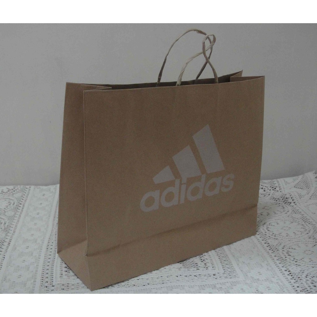 正版 adidas愛迪達紙袋/手提袋/禮物袋/禮品袋/包裝袋/購物袋