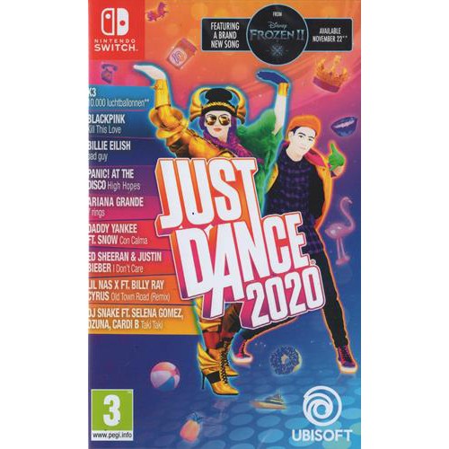 米花電玩＜現貨＞全新 Switch NS《舞力全開 2020》Just Dance 2020 中文版