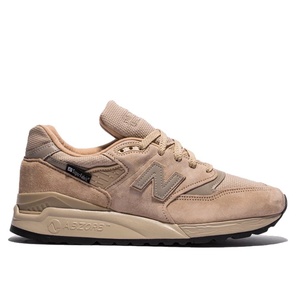 NEW BALANCE 998【M998BLC】TAN 麂皮X網布美 