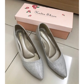 kadia 卡蒂雅 低跟婚鞋25公分 拍婚紗 高跟鞋