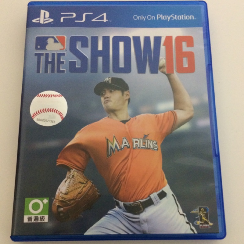 PS4 MLB THE SHOW 16 付陳偉殷貼紙