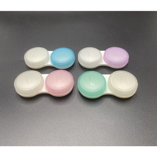 🌈眼鏡配件館🌈臺灣製造MIT 隱形眼鏡盒 隱形眼鏡置盒 8字盒 隱形眼鏡容器 隱形眼鏡配件 隱形眼鏡水盒 隱形眼鏡外出盒