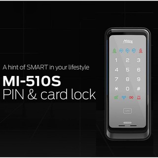 促銷熱賣 美樂 Milre MI-510S 電子鎖【感應卡、密碼】密碼鎖 大門鎖 指紋鎖