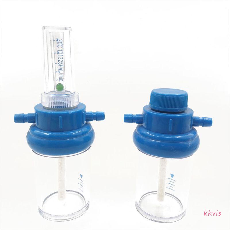 Kkvi 供氧系統配件氧氣袋吸入器氧氣過濾器流量計浮標/蓋帽醫院家用加濕瓶