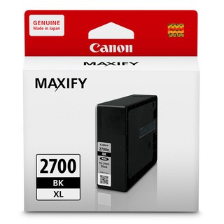 CANON PGI-2700XL BK原廠黑色高容量墨水匣 盒裝正原廠
