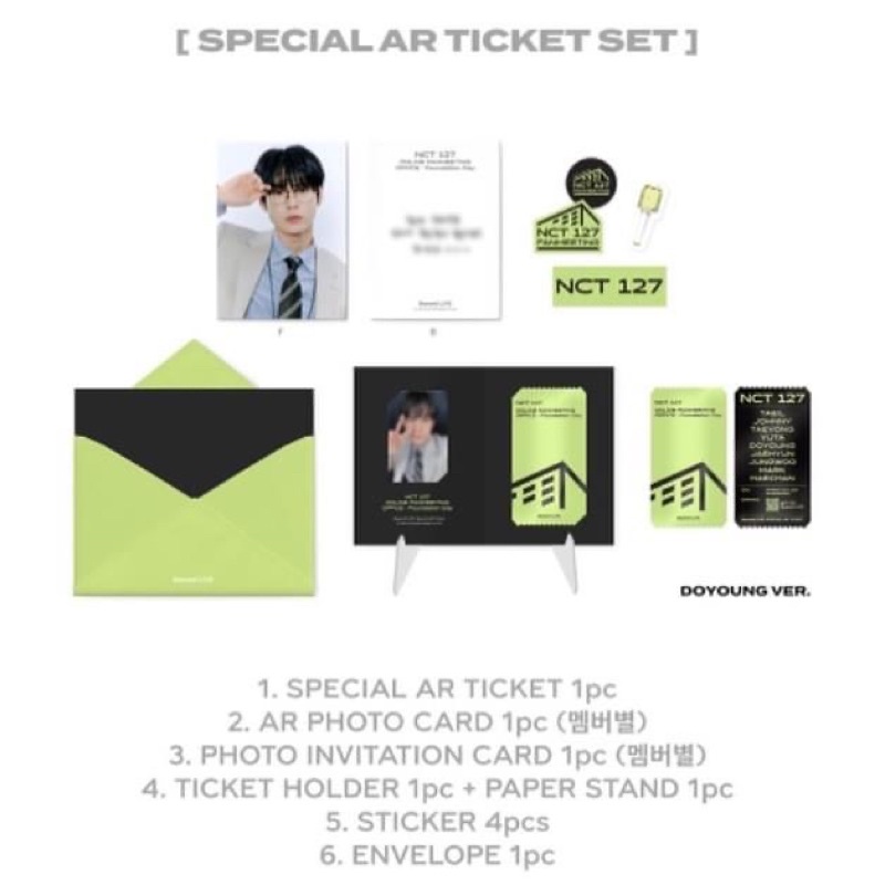 NCT 127 ＊ sticker deluxe box トレカ ドヨン