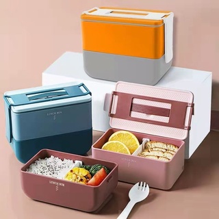 臺灣現貨 飯盒 便當盒 餐盒 加熱餐盒 分隔便當盒 日式便當盒 野餐盒 帶蓋 可微波爐加熱便當盒 分隔午餐盒